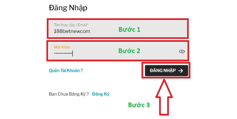 Hướng Dẫn Đăng Nhập 188bet